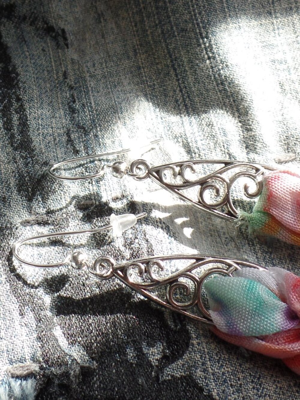 Hand Crafted SWAG Earrings GROOVY - Picture 5 of 7